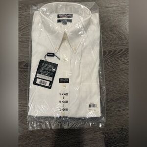 Kirkland Signature Classic White Button-Up Shirt